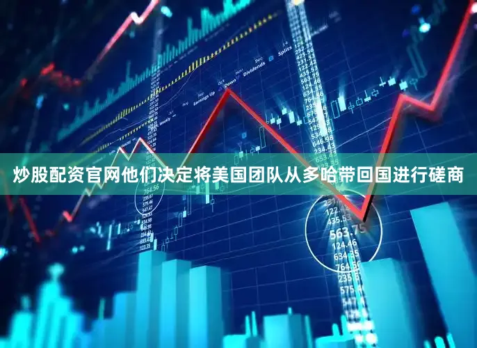 炒股配资官网他们决定将美国团队从多哈带回国进行磋商